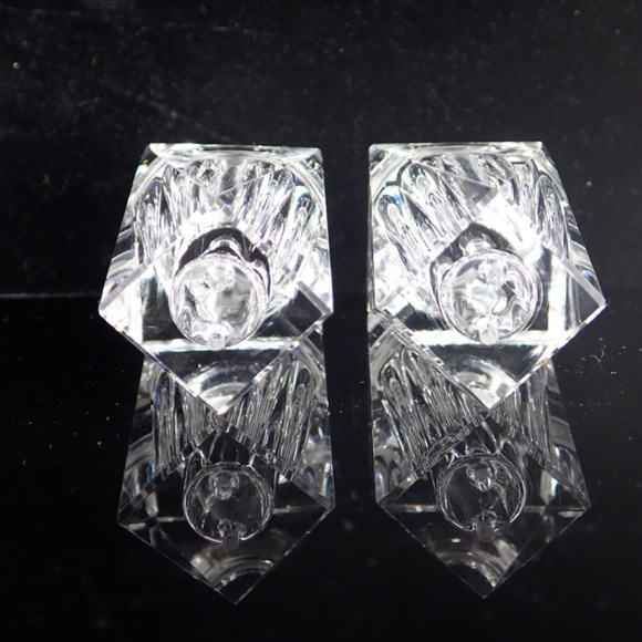 Simon Designs Crystal Mini Salt & Pepper Shaker Set New in Box - Picture 10 of 12